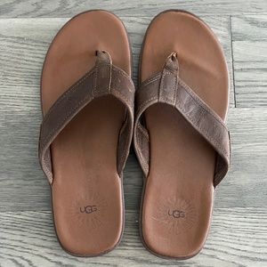 UGG Seaside Leather Flip Flop
